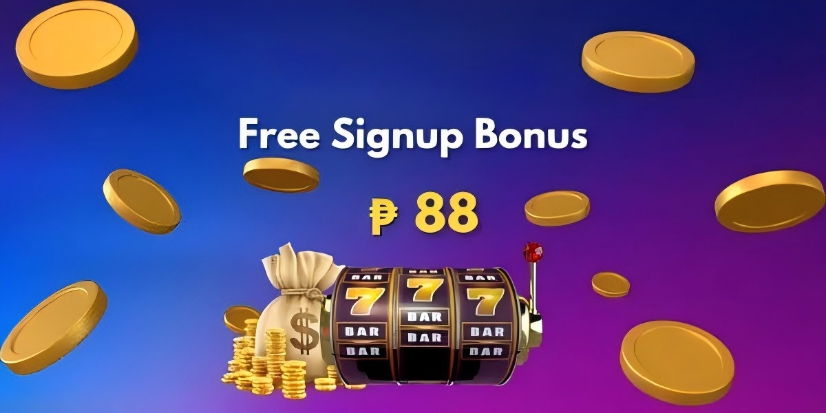 Promotional banner showing welcome offers for new Filipino players